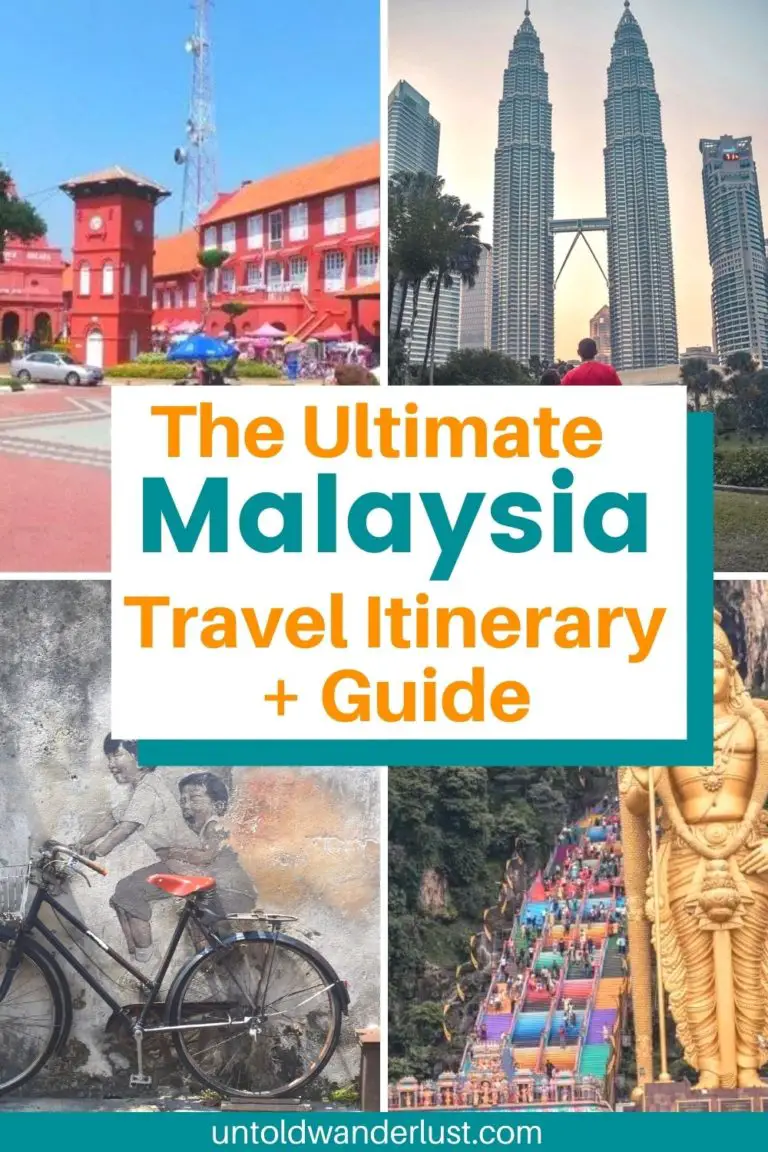 The Most Exciting 3-Week Backpacking Malaysia Itinerary