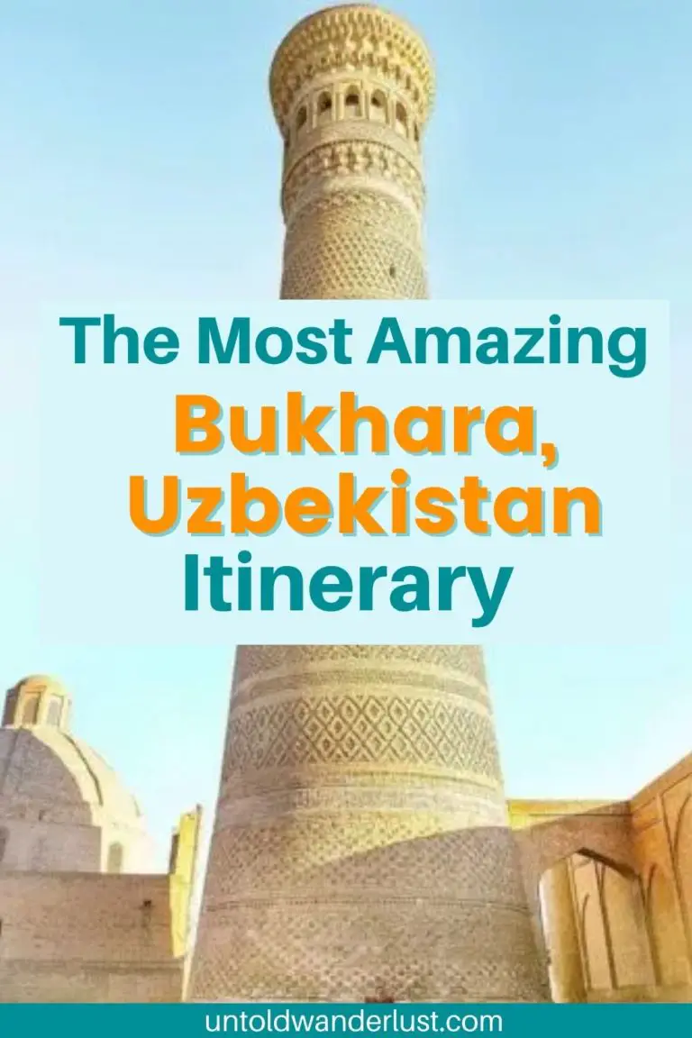 The Best Bukhara Itinerary | Things To Do & More