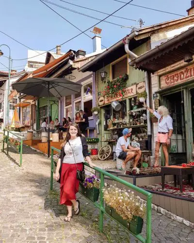 Sarajevo old town streets - Bosnia