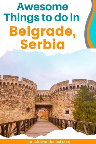 what to see in belgrade