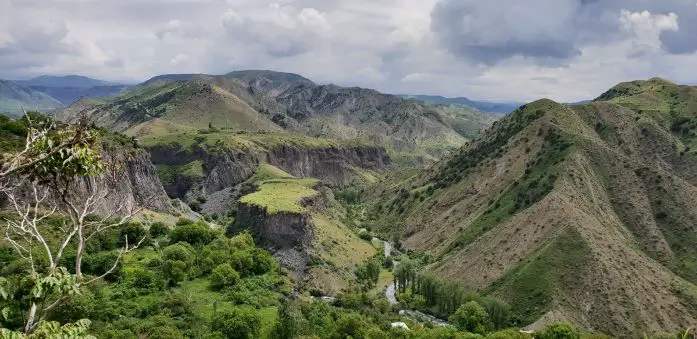 A picturesque mountain view in Armenia